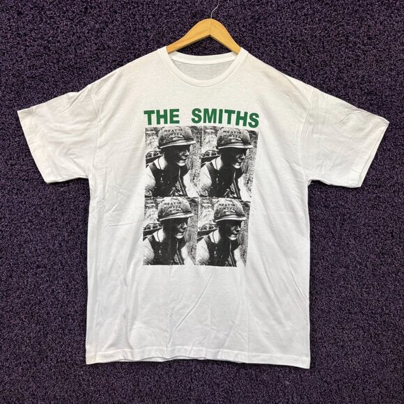 The Smiths Meat is Murder Album Cover Goth Band T-Shirt XL - Picture 1 of 4